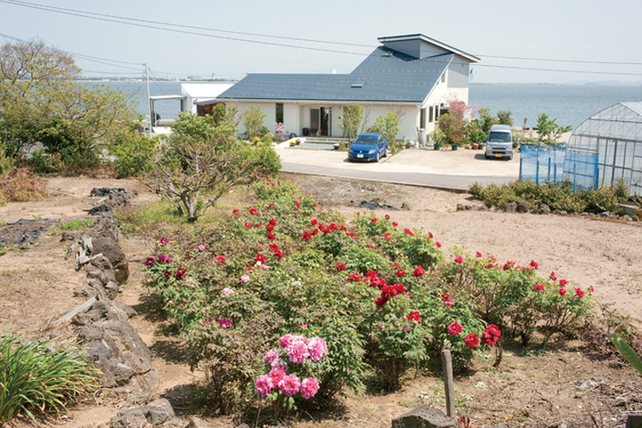 大根島の家