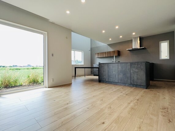 生活動線を考えた箱型の家