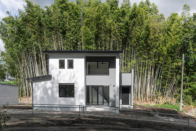 モールテックスのある左官屋さんの家２