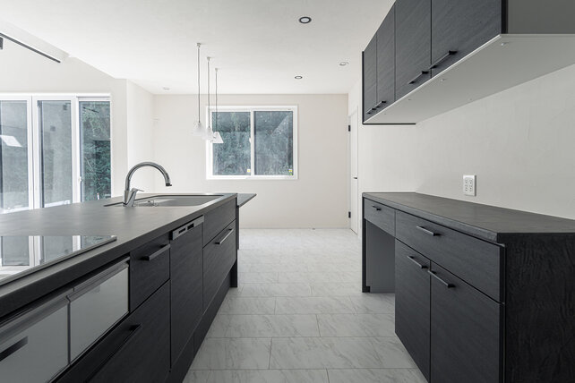 モールテックスのある左官屋さんの家２