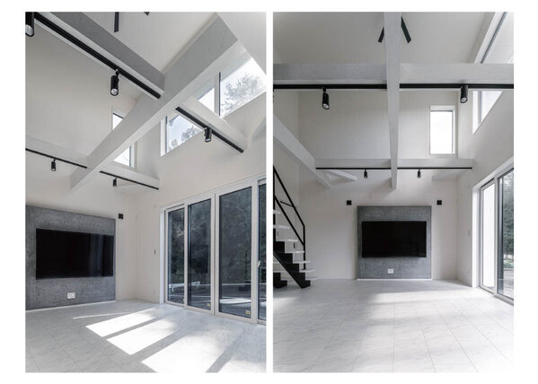 モールテックスのある左官屋さんの家１