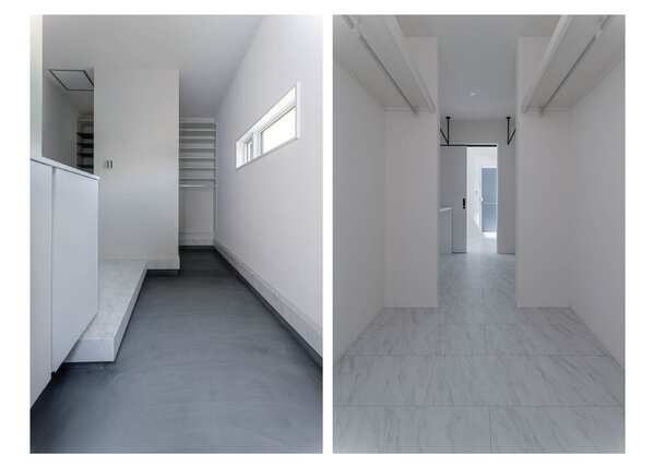 モールテックスのある左官屋さんの家１