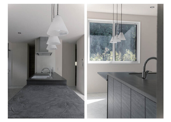 モールテックスのある左官屋さんの家２